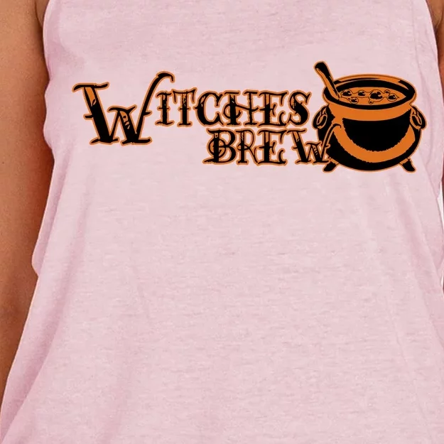 Witches Brew Women's Knotted Racerback Tank