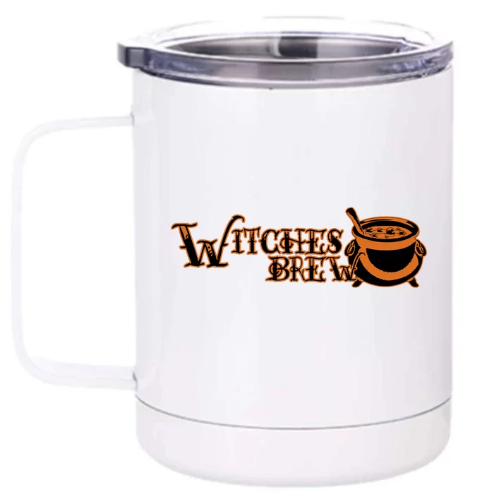 Witches Brew Front & Back 12oz Stainless Steel Tumbler Cup