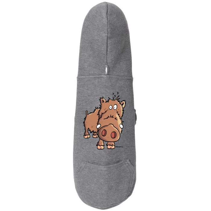 Wild Boar Doggie 3-End Fleece Hoodie