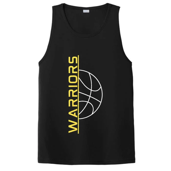 Warriors Basketball Performance Tank