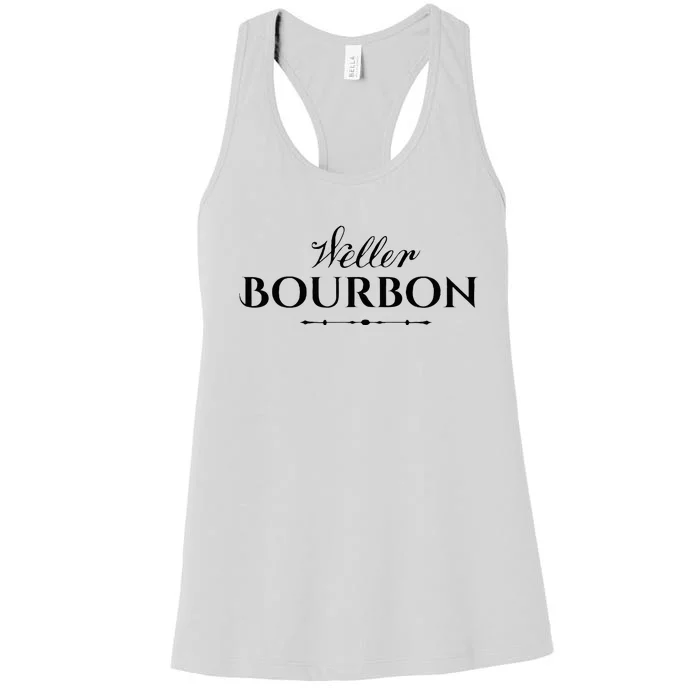 Weller Bourbon Whiskey Kentucky Distillery Trail Women's Racerback Tank