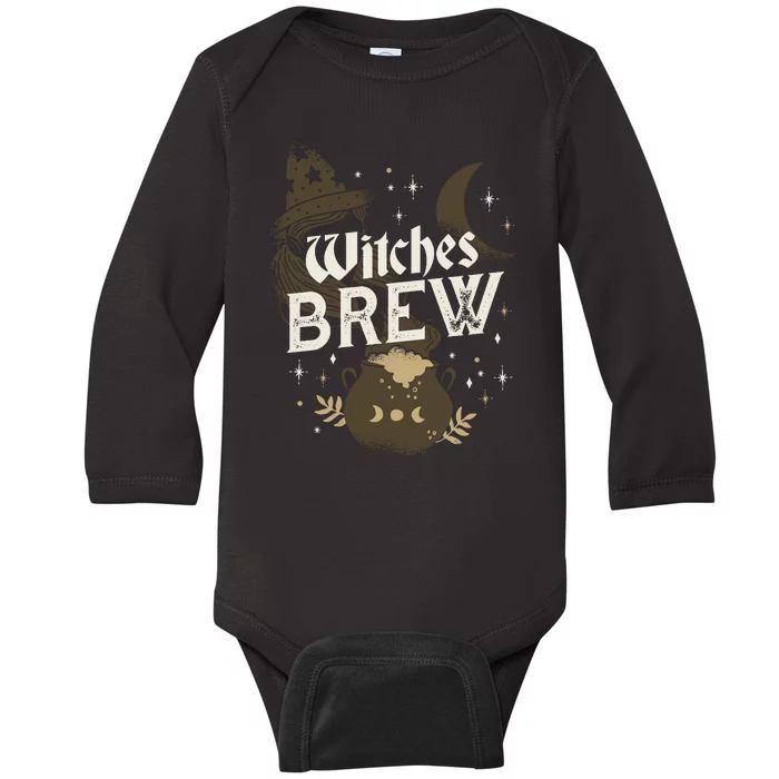 Witches Brew Baby Long Sleeve Bodysuit