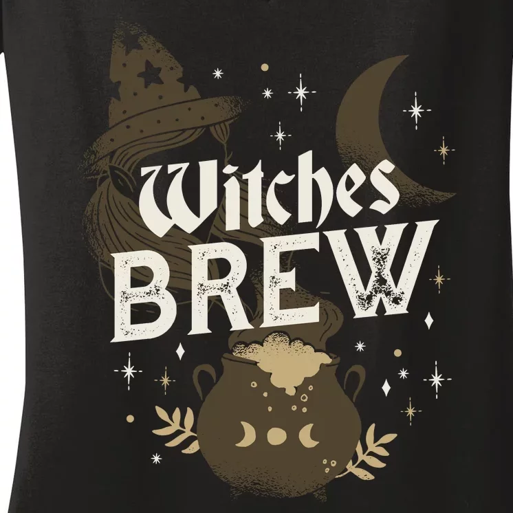 Witches Brew Women's V-Neck T-Shirt