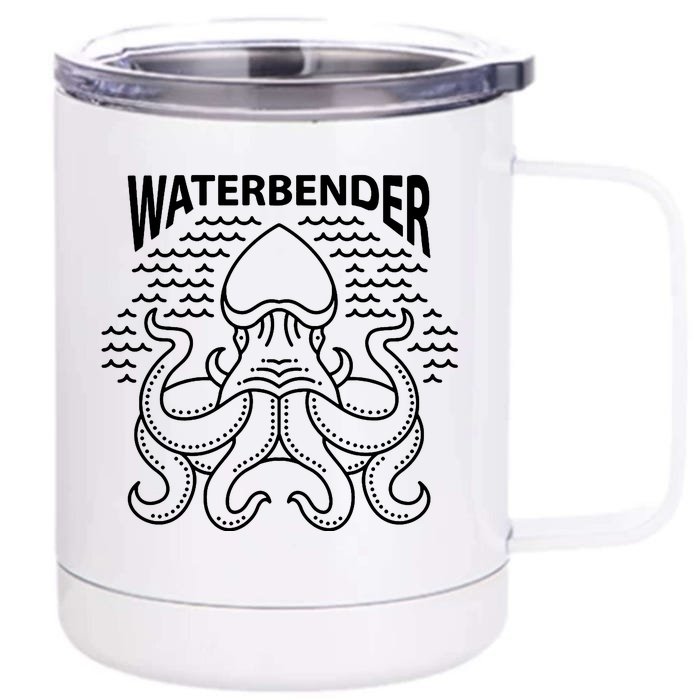 Water Bender Front & Back 12oz Stainless Steel Tumbler Cup