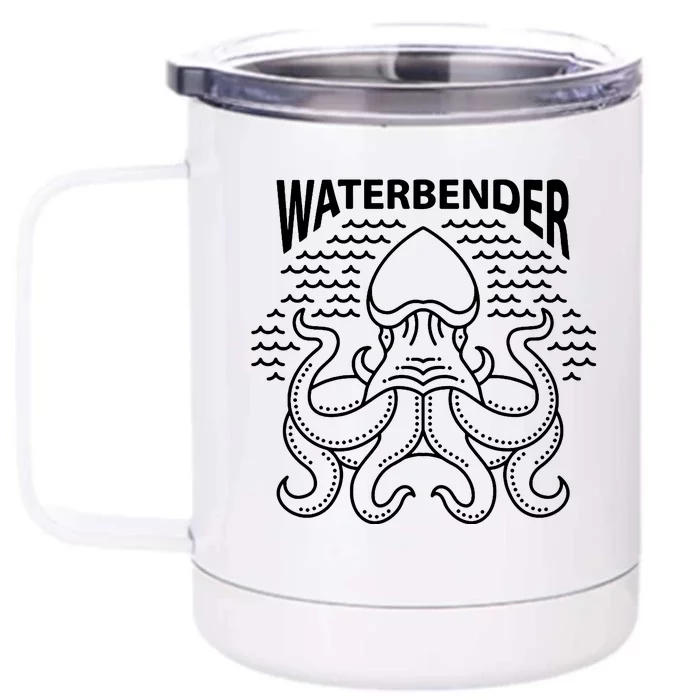 Water Bender Front & Back 12oz Stainless Steel Tumbler Cup