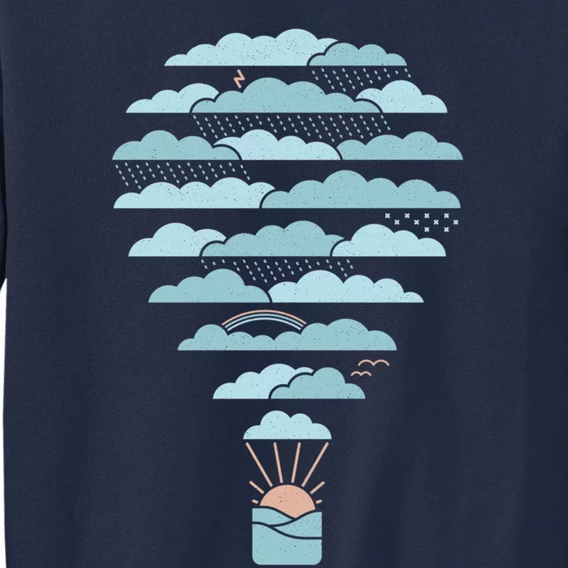 Weather Balloon Tall Sweatshirt