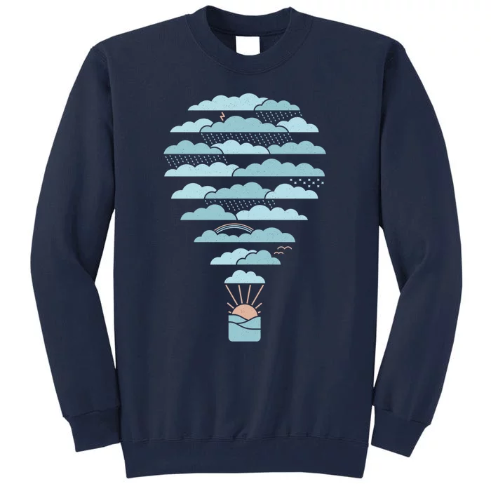 Weather Balloon Tall Sweatshirt