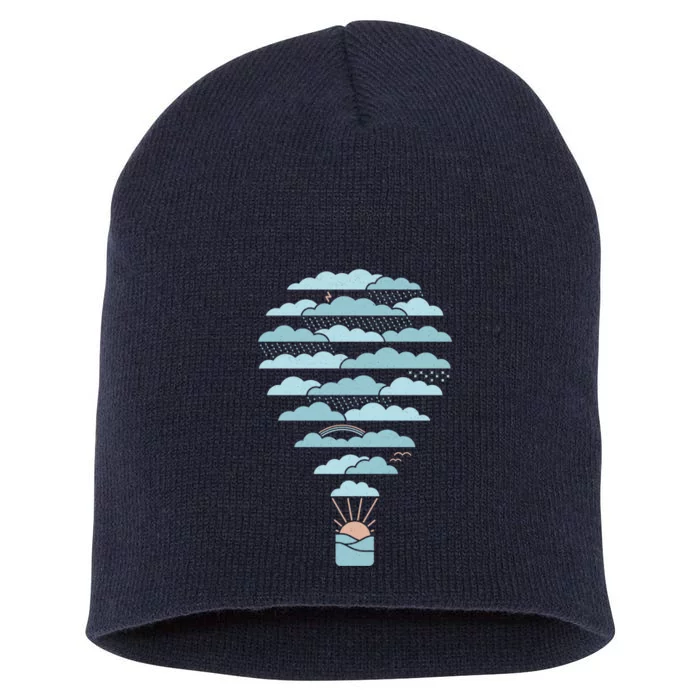 Weather Balloon Short Acrylic Beanie