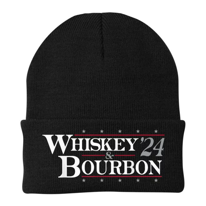 Whiskey Bourbon Whiskey 24 And Bourbon Funny Gift Knit Cap Winter Beanie