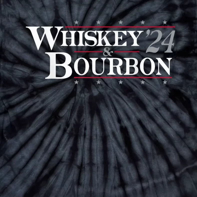 Whiskey Bourbon Whiskey 24 And Bourbon Funny Gift Tie-Dye T-Shirt