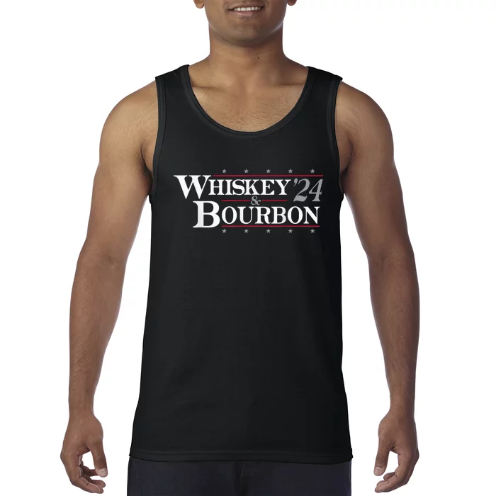 Whiskey Bourbon Whiskey 24 And Bourbon Funny Gift Tank Top