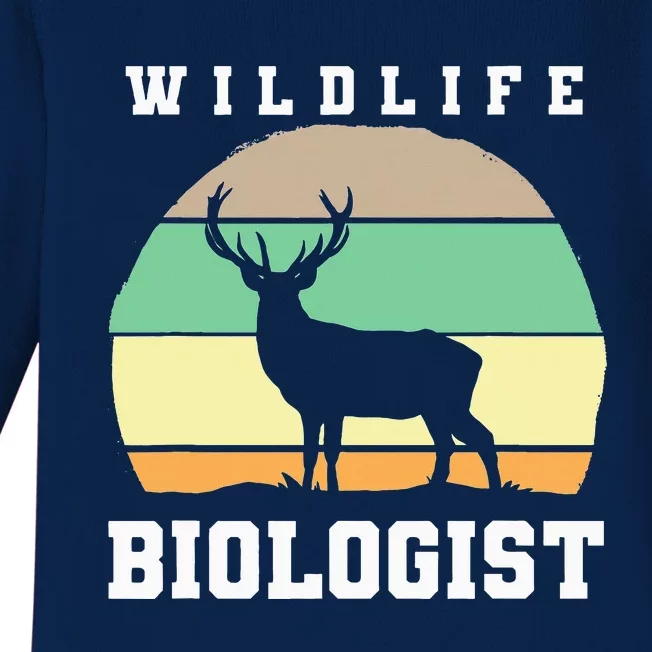 Wildlife Biologist Wildlife Biologist Baby Long Sleeve Bodysuit