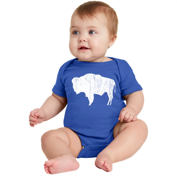 Wyoming Bison Baby Bodysuit