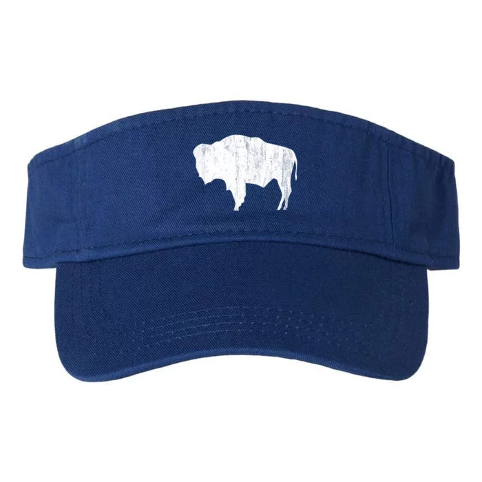 Wyoming Bison Valucap Bio-Washed Visor