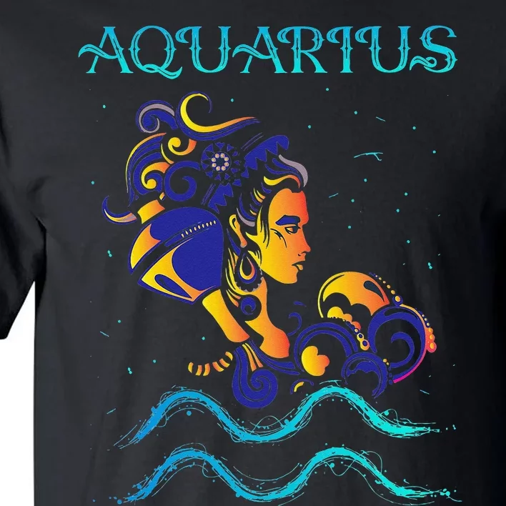 Water Bearer Zodiac Sign Symbol Horoscope Aquarius Tall T-Shirt