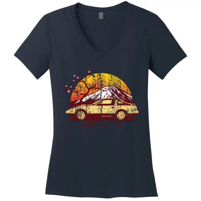 Weathered Beauty Z31 Women's V-Neck T-Shirt