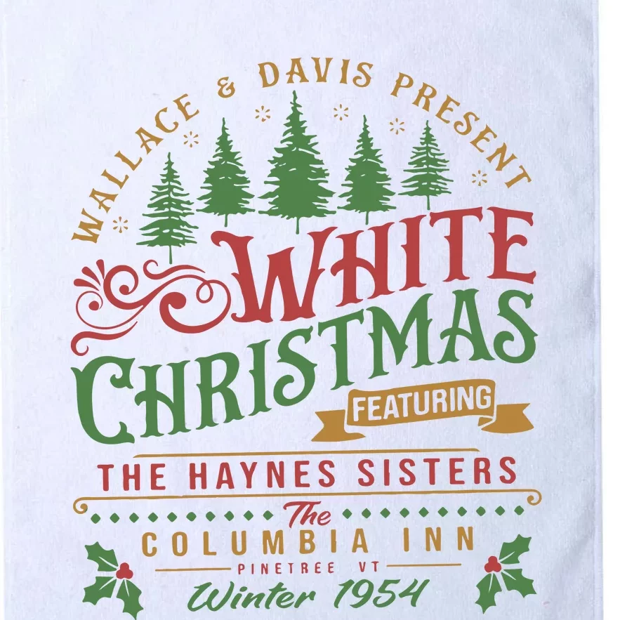 White Christmas 1954 Movie Wallace And Davis Haynes Sisters There Was Platinum Collection Golf Towel