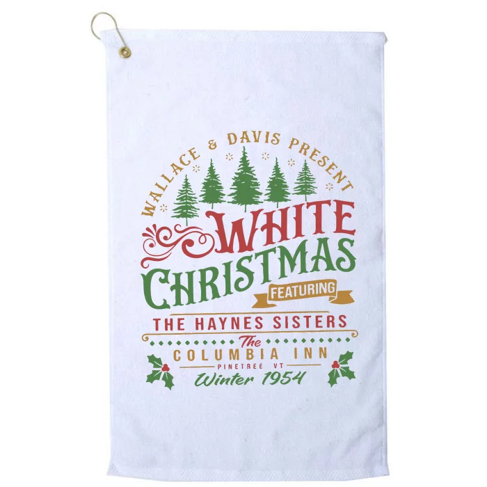 White Christmas 1954 Movie Wallace And Davis Haynes Sisters There Was Platinum Collection Golf Towel