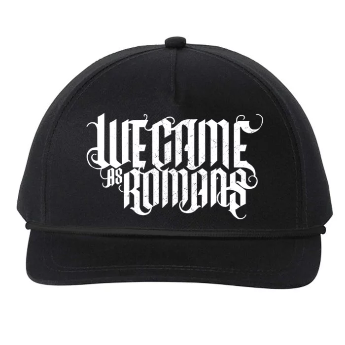 We Came As Romans Snapback Five-Panel Rope Hat