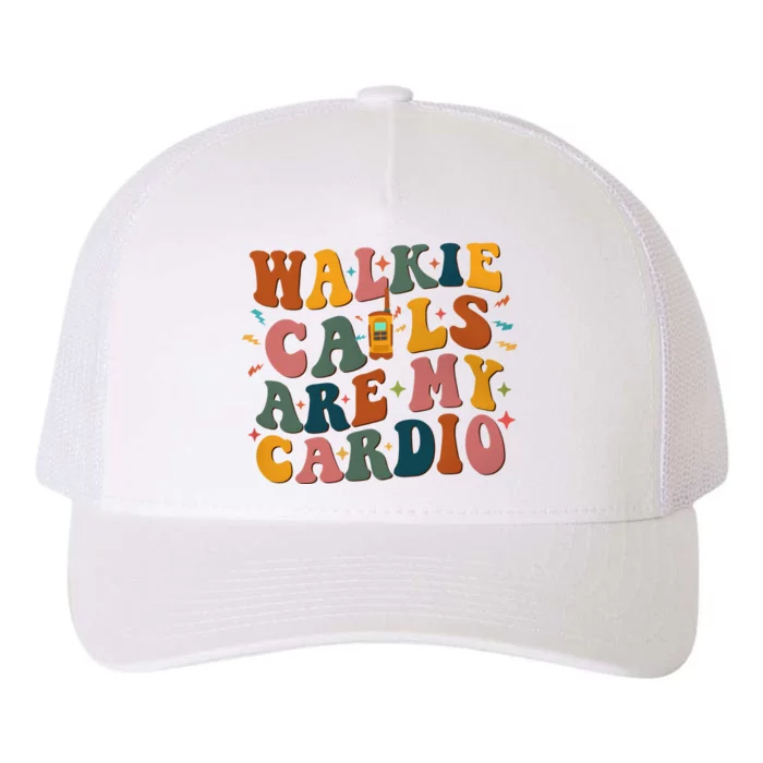 Walkie Calls Are My Cadio Sped Teacher Yupoong Adult 5-Panel Trucker Hat