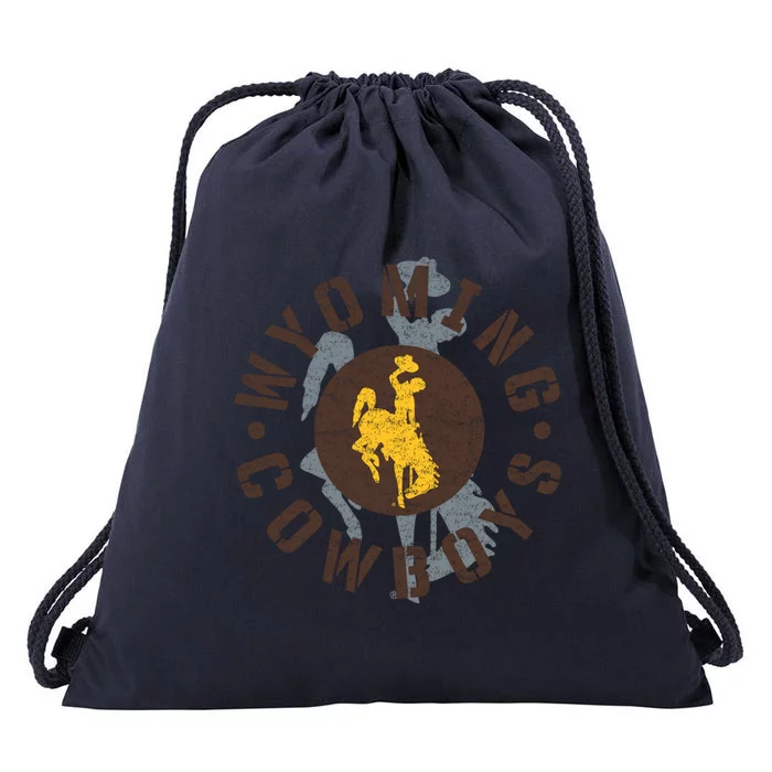 Wyoming Cowboys Apparel Roundup Funny Gift Drawstring Bag