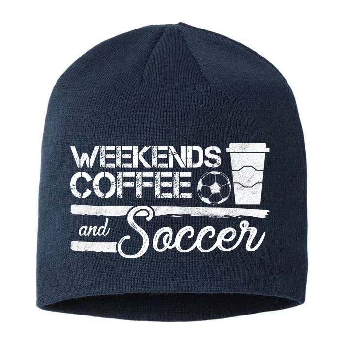 Weekends Coffee And Soccer 8 1/2in Sustainable Knit Beanie