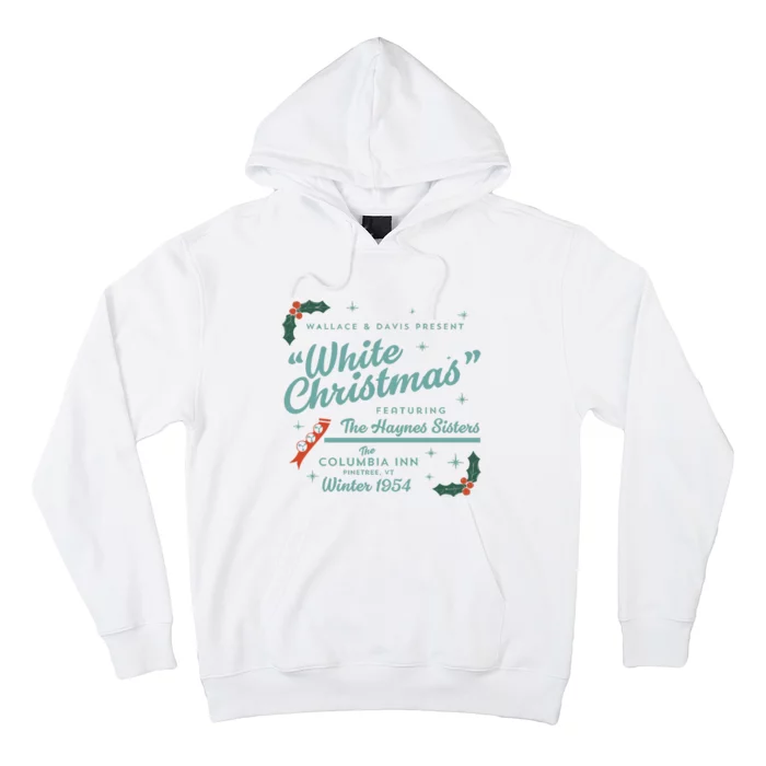 White Christmas Ad Hoodie