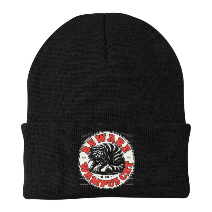 Wampus Cat American Folklore Cryptozoology Cryptid Knit Cap Winter Beanie