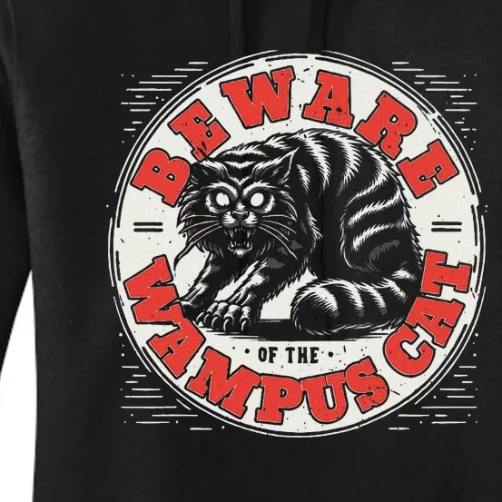 Wampus Cat American Folklore Cryptozoology Cryptid Women's Pullover Hoodie