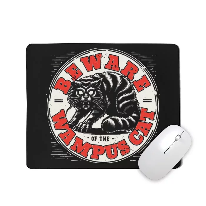 Wampus Cat American Folklore Cryptozoology Cryptid Mousepad