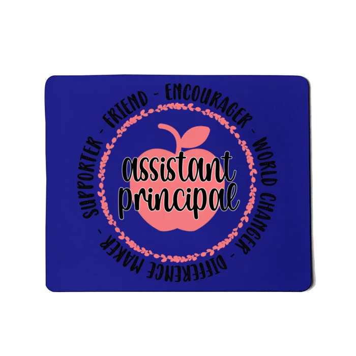 World Changer Assistant Principal Appreciation Gift Mousepad