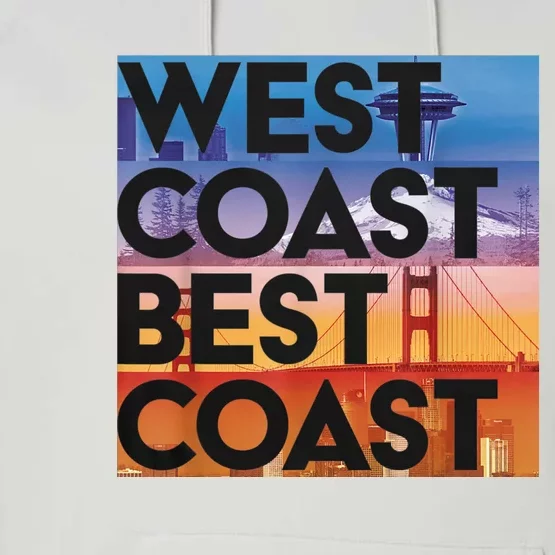 West Coast Best Coast Performance Fleece Hoodie