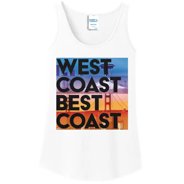 West Coast Best Coast Ladies Essential Tank