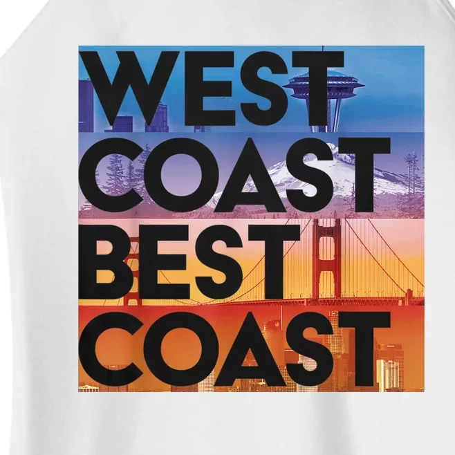 West Coast Best Coast Women’s Perfect Tri Rocker Tank