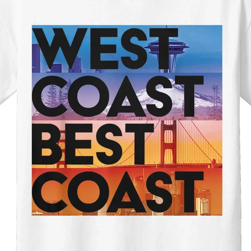 West Coast Best Coast Kids T-Shirt