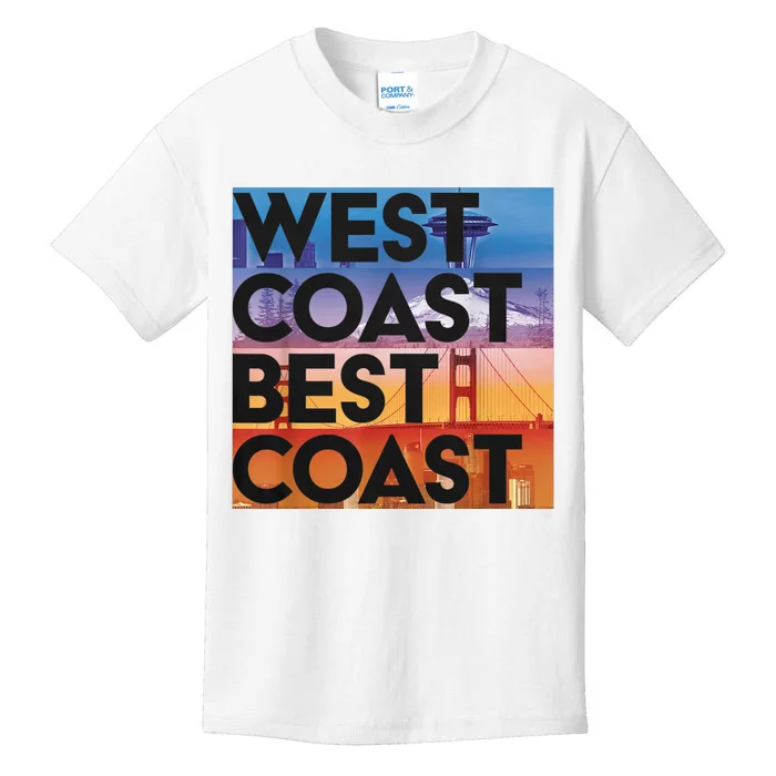 West Coast Best Coast Kids T-Shirt