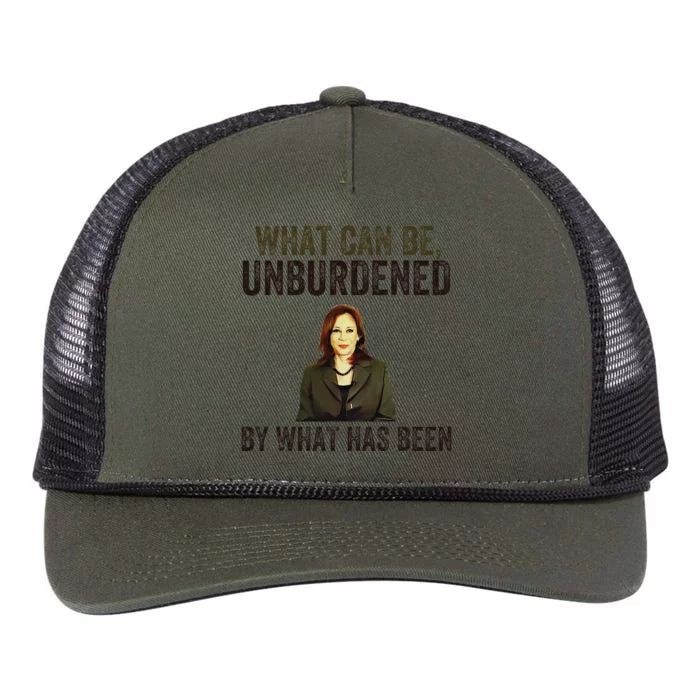 What Can Be Unburdened By What Has Been Retro Rope Trucker Hat Cap