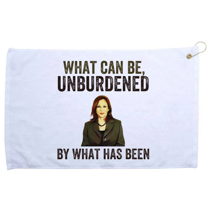 What Can Be Unburdened By What Has Been Grommeted Golf Towel