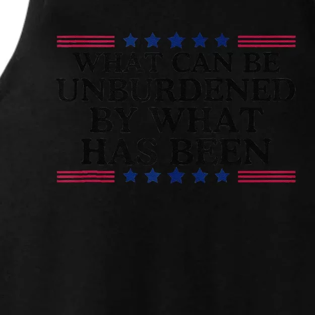 What Can Be Unburdened By What Has Been Ladies Tri-Blend Wicking Tank