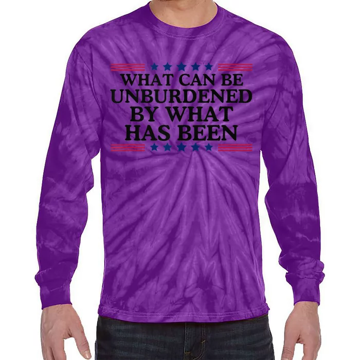 What Can Be Unburdened By What Has Been Tie-Dye Long Sleeve Shirt