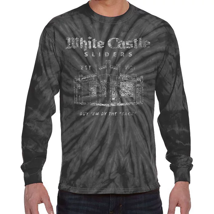 White Castle By The Sack Tie-Dye Long Sleeve Shirt