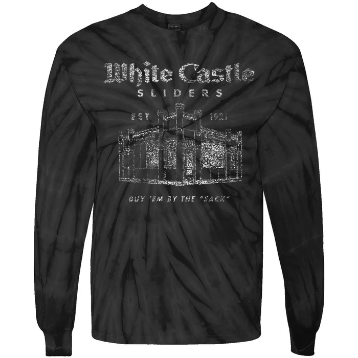 White Castle By The Sack Tie-Dye Long Sleeve Shirt