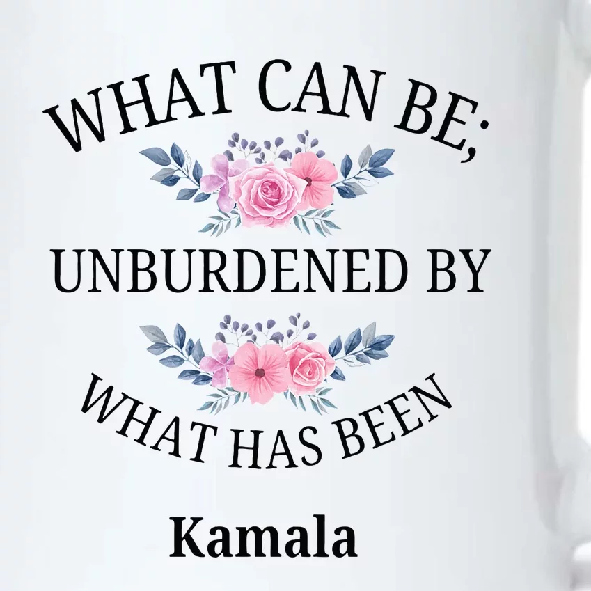 What Can Be; Unburdened By What Has Been Kamala Vote Design Black Color Changing Mug