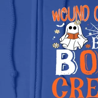 Wound Care Boo Boo Crew Funny Doctor Nurse Halloween Meaningful Gift Full Zip Hoodie