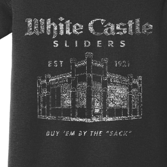 White Castle By The Sack Baby Bodysuit