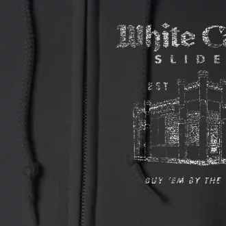 White Castle By The Sack Full Zip Hoodie