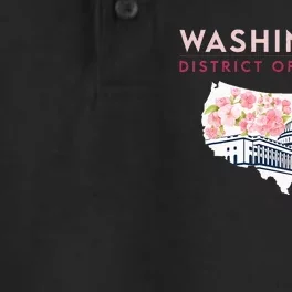 Washington Capitol Building With Cherry Blossom In Us Map Dry Zone Grid Performance Polo