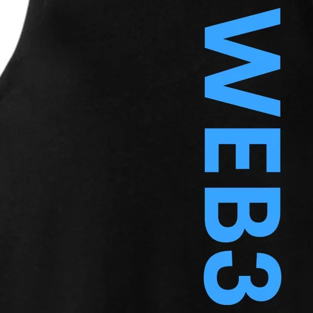 WEB3 Crypto Blockchain NFT Internet3.0 DeFi Metaverse Web3.0 Ladies Tri-Blend Wicking Tank