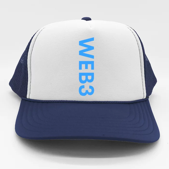 WEB3 Crypto Blockchain NFT Internet3.0 DeFi Metaverse Web3.0 Trucker Hat