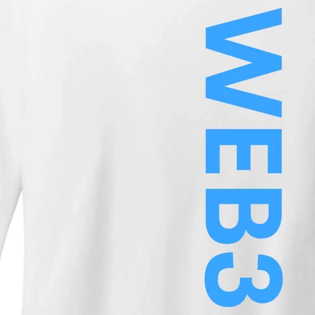 WEB3 Crypto Blockchain NFT Internet3.0 DeFi Metaverse Web3.0 Womens CVC Long Sleeve Shirt